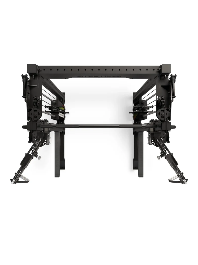 R8 Bradley EXO 2x125kg | Power Rack | 57cm | Schwarz