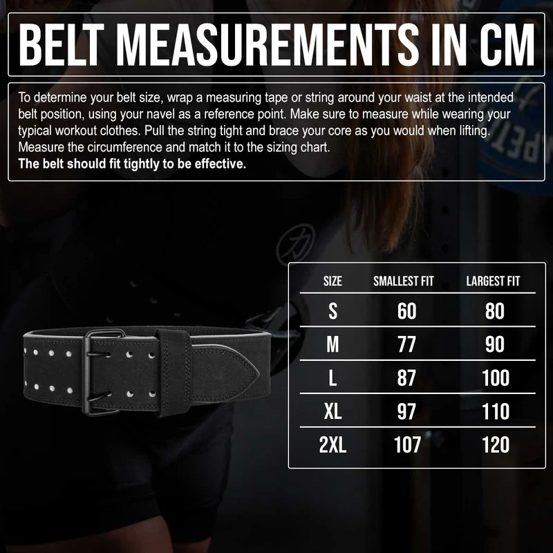 Double Prong Belt, All Black, 10MM - IPF Approved