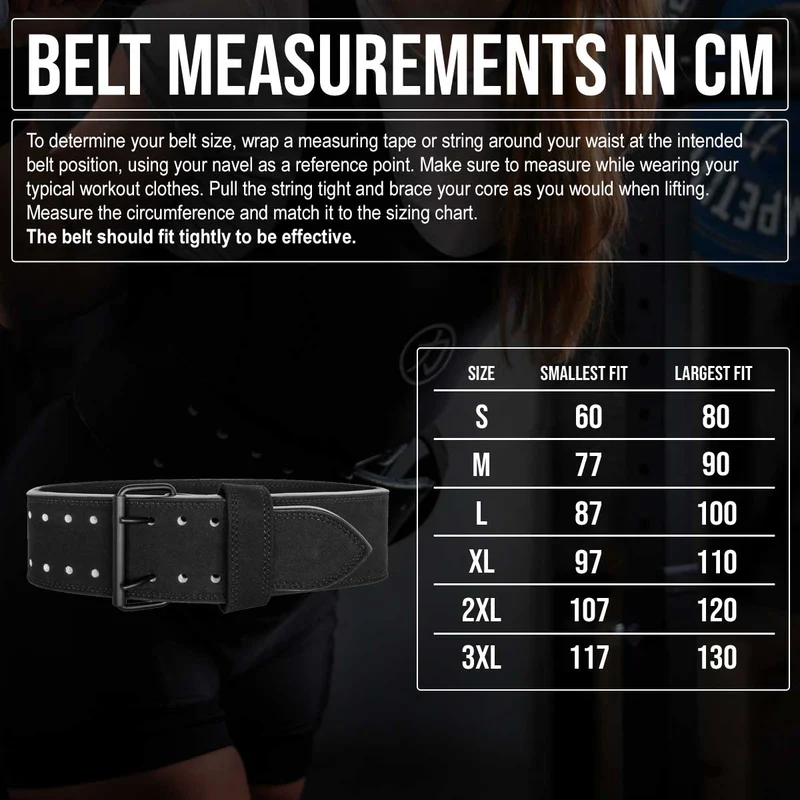 Double Prong Belt, All Black, 13MM - IPF Approved