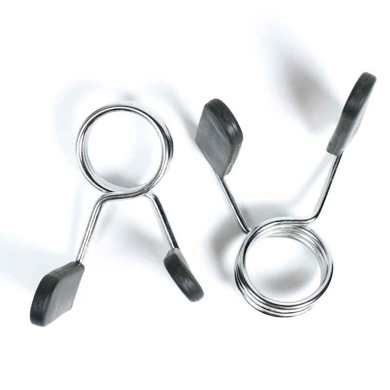 Olympic Spring Collars, With Rubber Coated Handles - 1 Pair