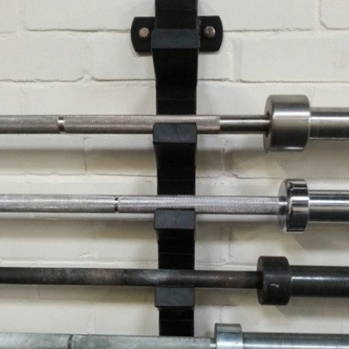Wall Mountable Horizontal Bar Holder - 6 Bars
