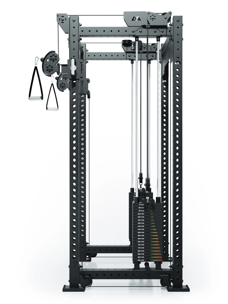R8 Bradley | 2x95kg Kabelzug Anbau | Dual | 78cm Crossbar | Position 2