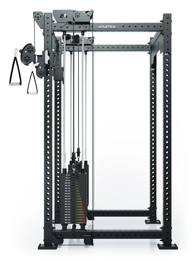 R8 Bradley | 2x95kg Kabelzug Anbau | Dual | 108cm Crossbar | Position 1