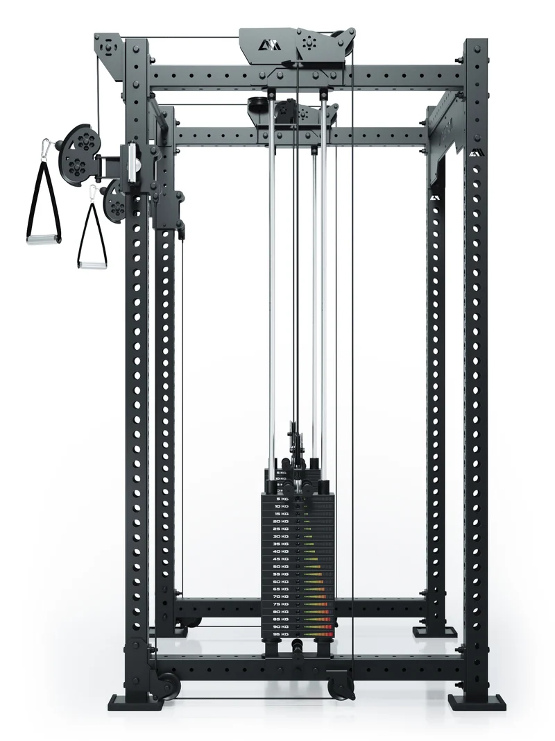 R8 Bradley | 2x95kg Kabelzug Anbau | Dual | 108cm Crossbar | Position 2