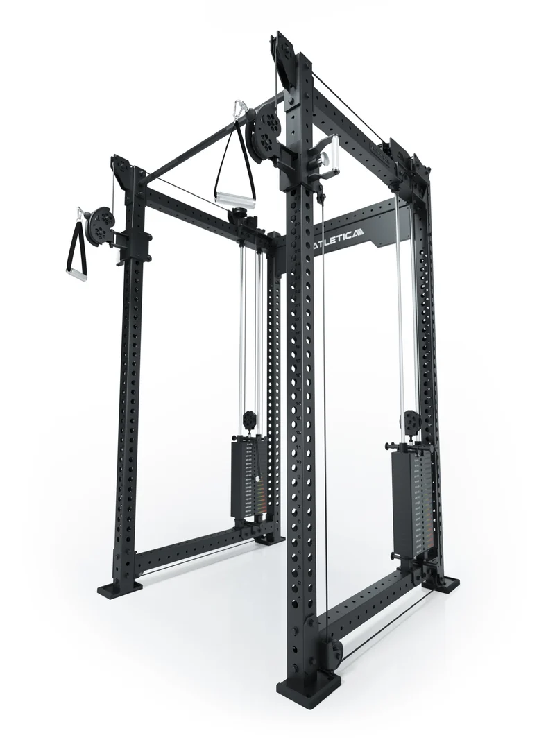 R8 Bradley | 2x95kg Kabelzug Anbau | Dual | 108cm Crossbar | Position 3