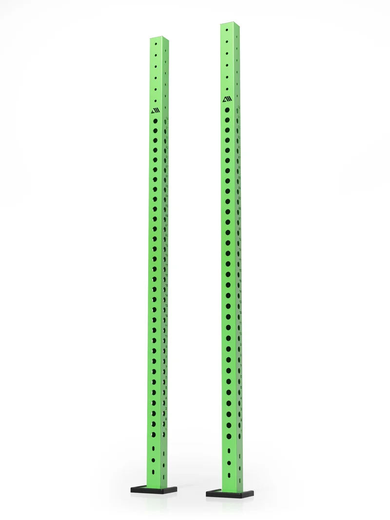 R8 Colored Uprights 226cm | Electric Green | Paar