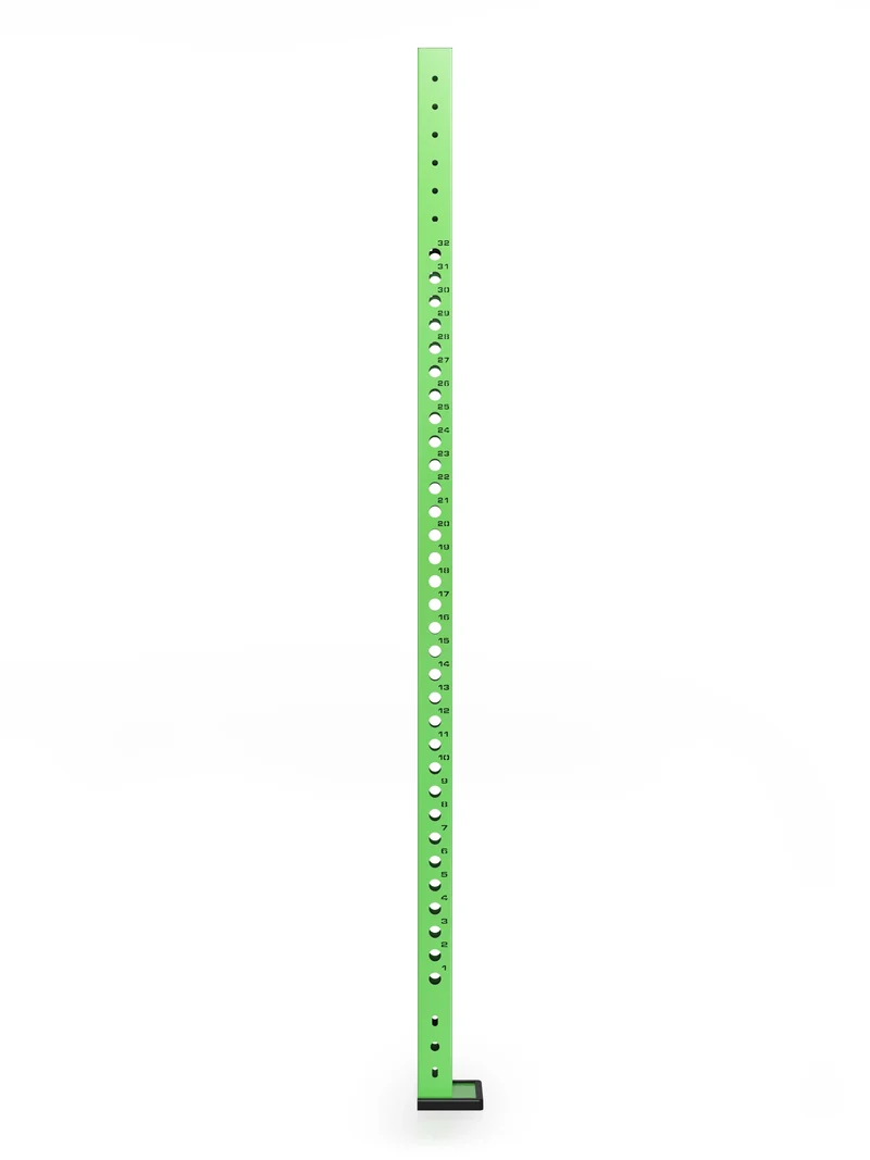 R8 Colored Uprights 226cm | Electric Green | Paar