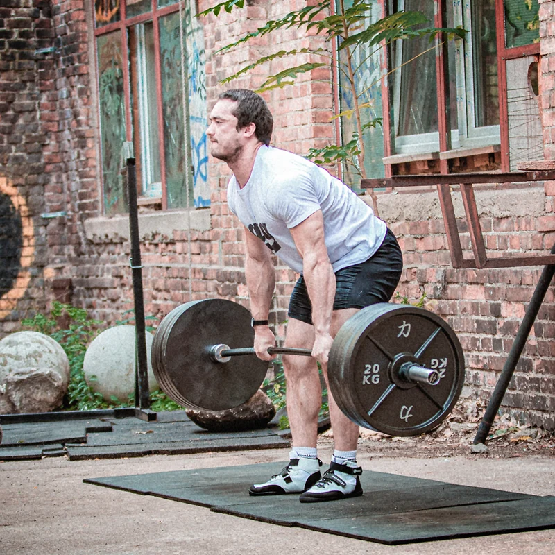 Bastard Deadlift Bar - Black Chrome Shaft