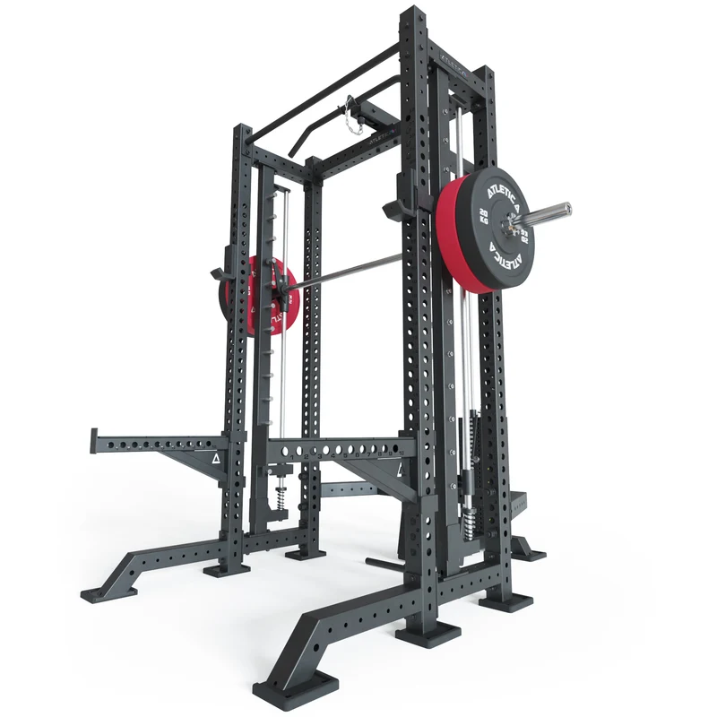 R8 SPECTRE Short | Power Rack | Smith Machine | Latzug 125kg Weight Stack