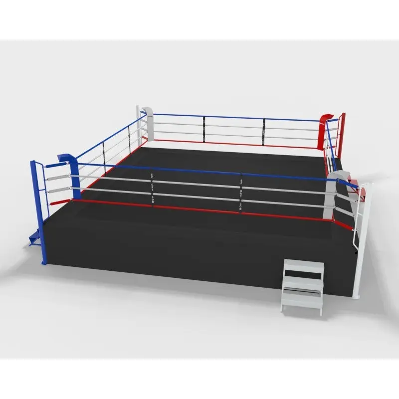 Pro-Wettkampf-Boxring mit 1 m Podium – 6×6 und 7×7 m