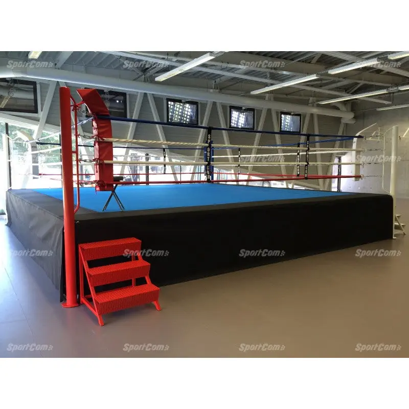 Pro-Wettkampf-Boxring mit 1 m Podium – 6×6 und 7×7 m