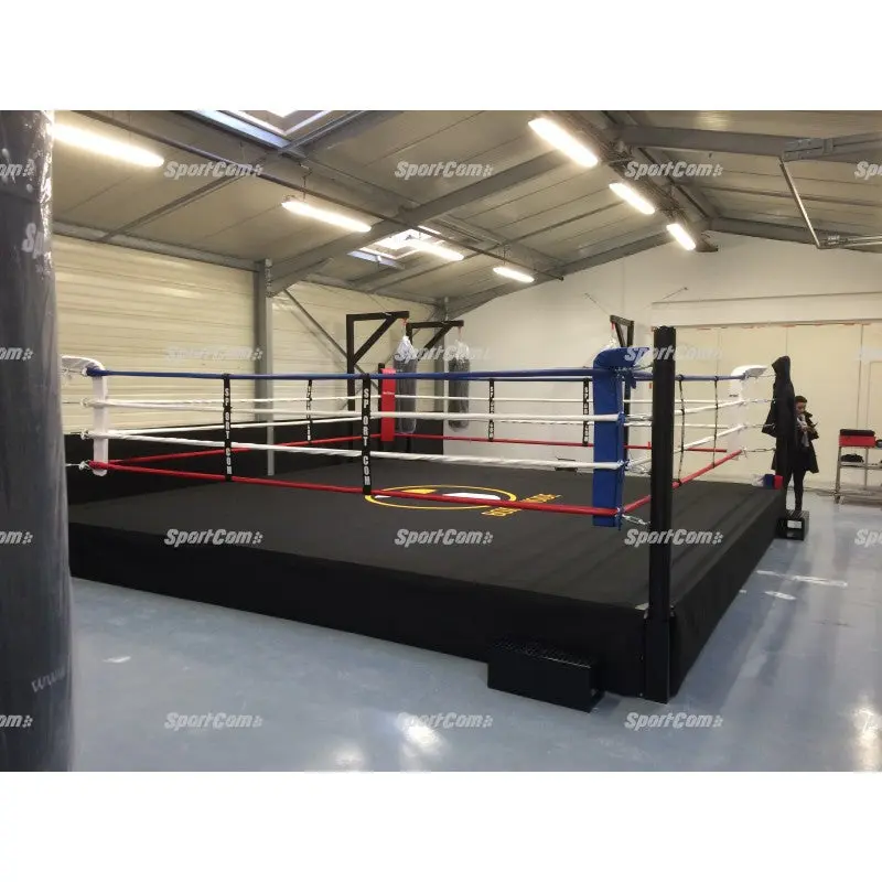 Pro-Trainingsboxring mit 50 cm Podium – 4×4 bis 6×6 m