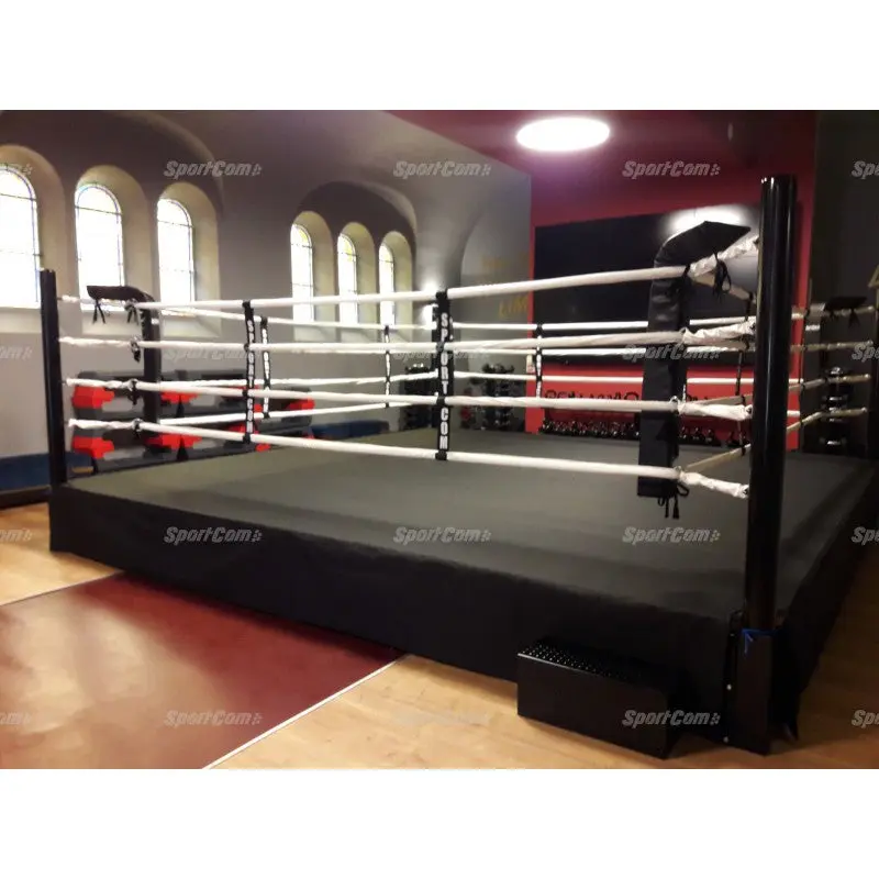 Pro-Trainingsboxring mit 50 cm Podium – 4×4 bis 6×6 m