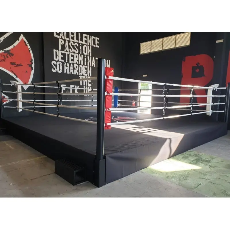 Pro-Trainingsboxring mit 50 cm Podium – 4×4 bis 6×6 m
