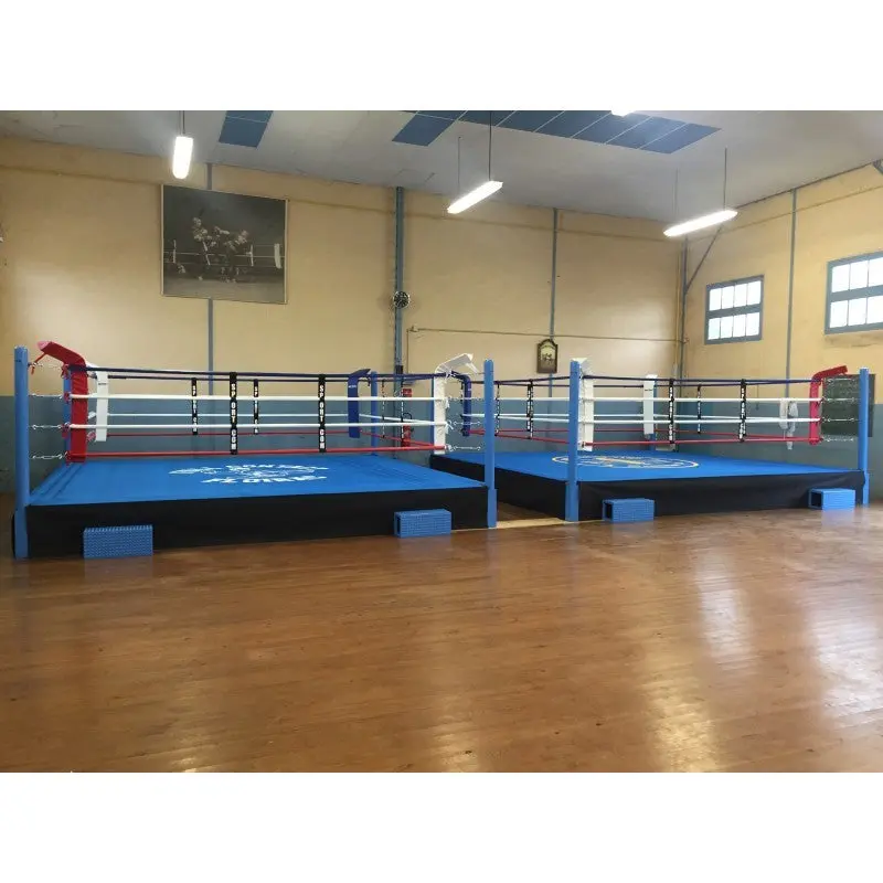 Pro-Trainingsboxring mit 50 cm Podium – 4×4 bis 6×6 m