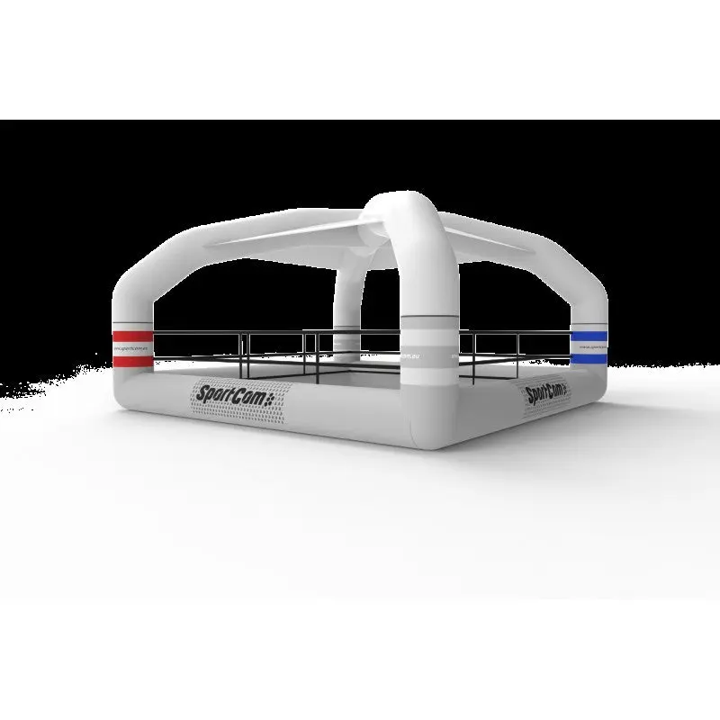 Aufblasbarer Boxring mit Überdachung – 5,75 × 5,75 m