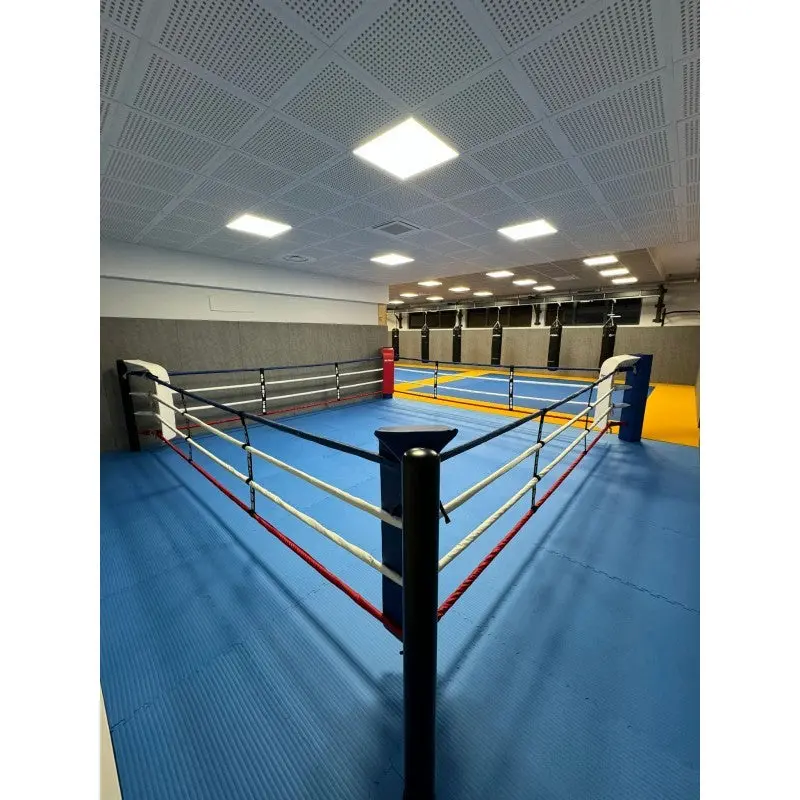 Bodenanker-Boxring mit Stahlpfosten – 4×4 bis 7×7 m