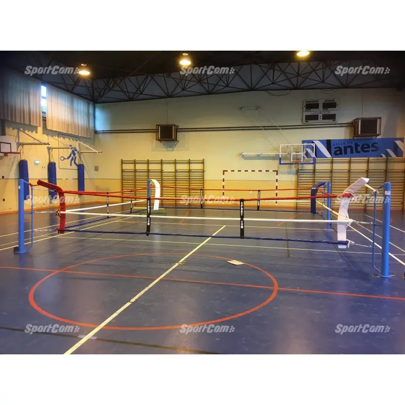 Bodenanker-Boxring mit Stahlpfosten – 4×4 bis 7×7 m