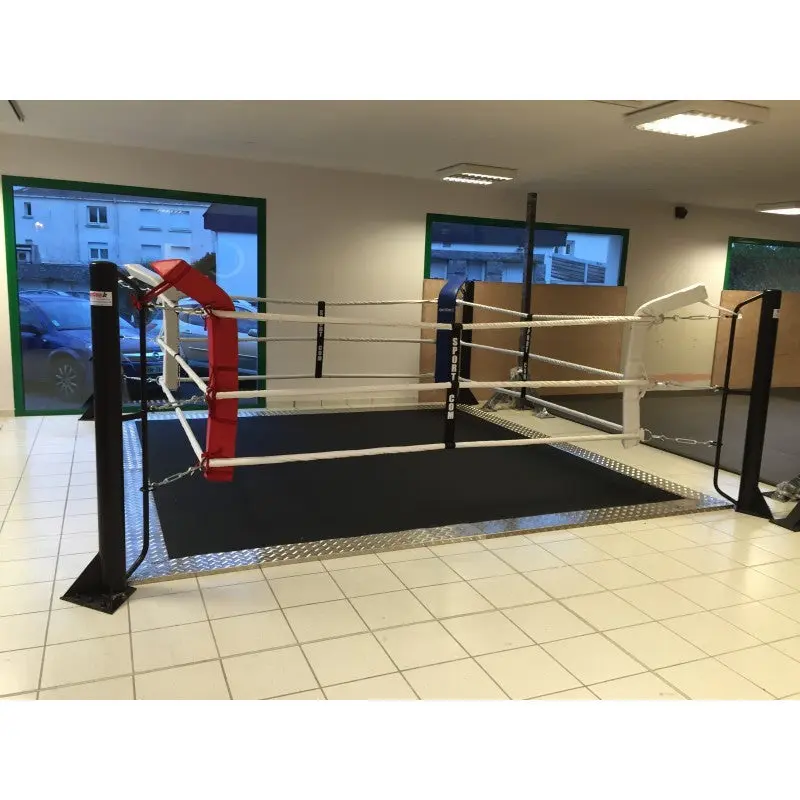 Rutschfeste Ringplane für Bodenmontage-Boxringe – 4×4 bis 6×6 m