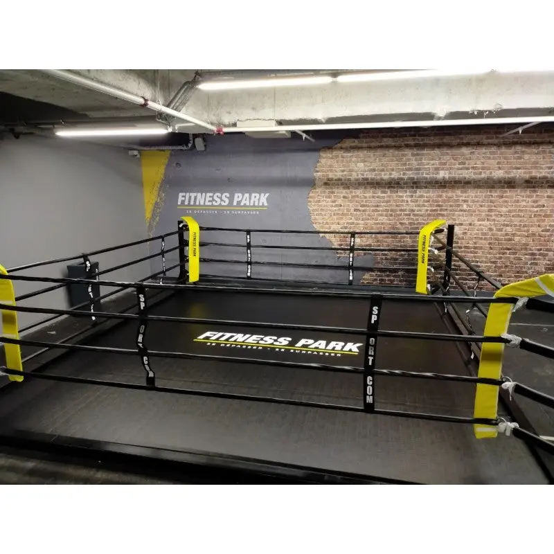 Rutschfeste Ringplane für Podium-Boxringe – 4×4 bis 6×6 m
