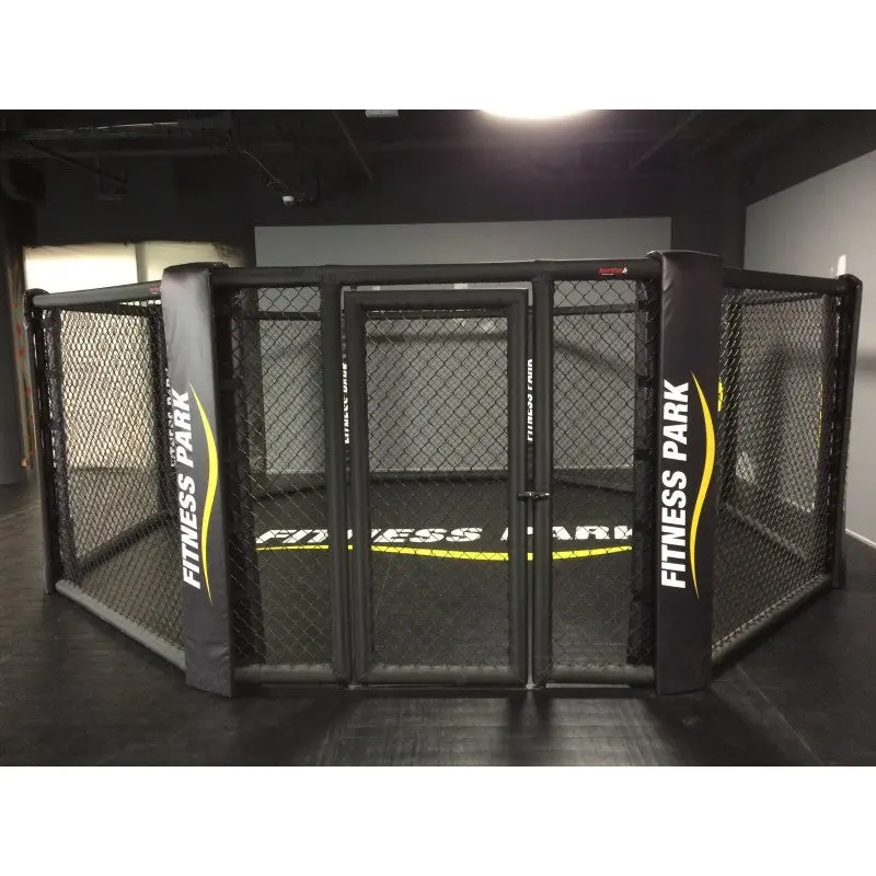 MMA-Käfig zur Bodenmontage – Oktagon Ø 4–7 m, 1,93 m hoch