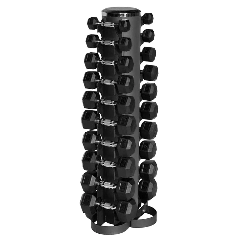 Hex Dumbbell Tower Rack