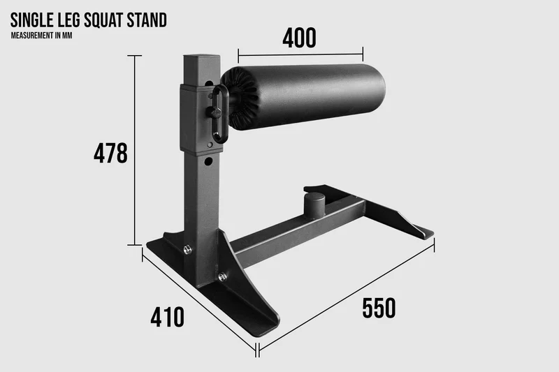Adjustable Bulgarian Squat Stand / Single Leg Squat Stand