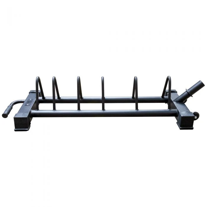 Bumper Plate Toast Rack – Horizontal Storage, Black