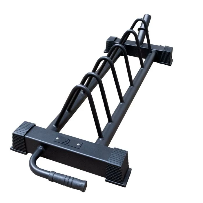 Bumper Plate Toast Rack – Horizontal Storage, Black