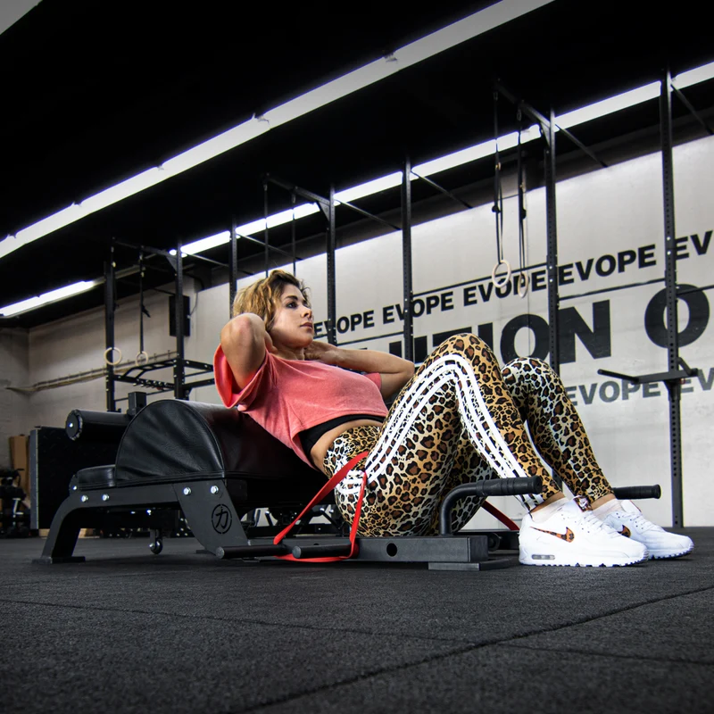 Floor Glute Ham Developer/Hip Thrust Machine