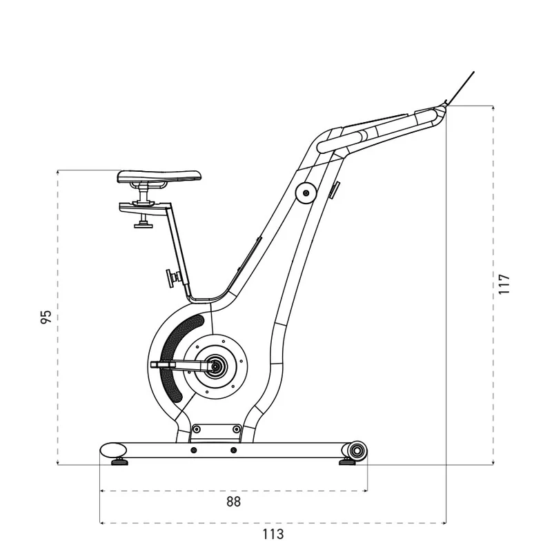 NOHRD Bike V.2 Esche Fahrradergometer