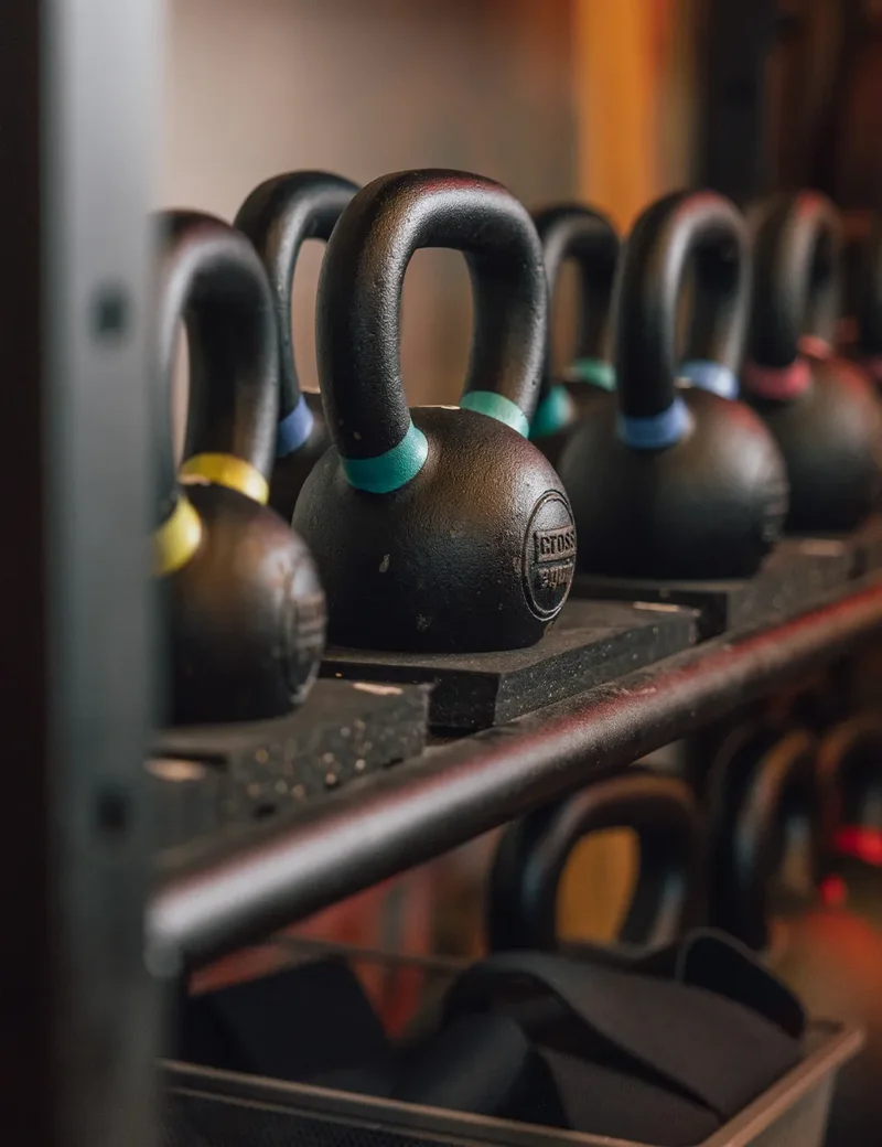 Gusseisen Kettlebell Powder Coated
