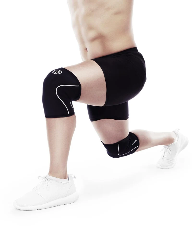 Rehband Rx 7mm Knee Support - black