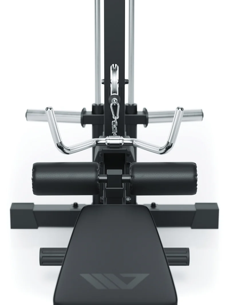 Latzug mit Ruderstation | Plate-Loaded | 3H Gripper Plates 90kg SET