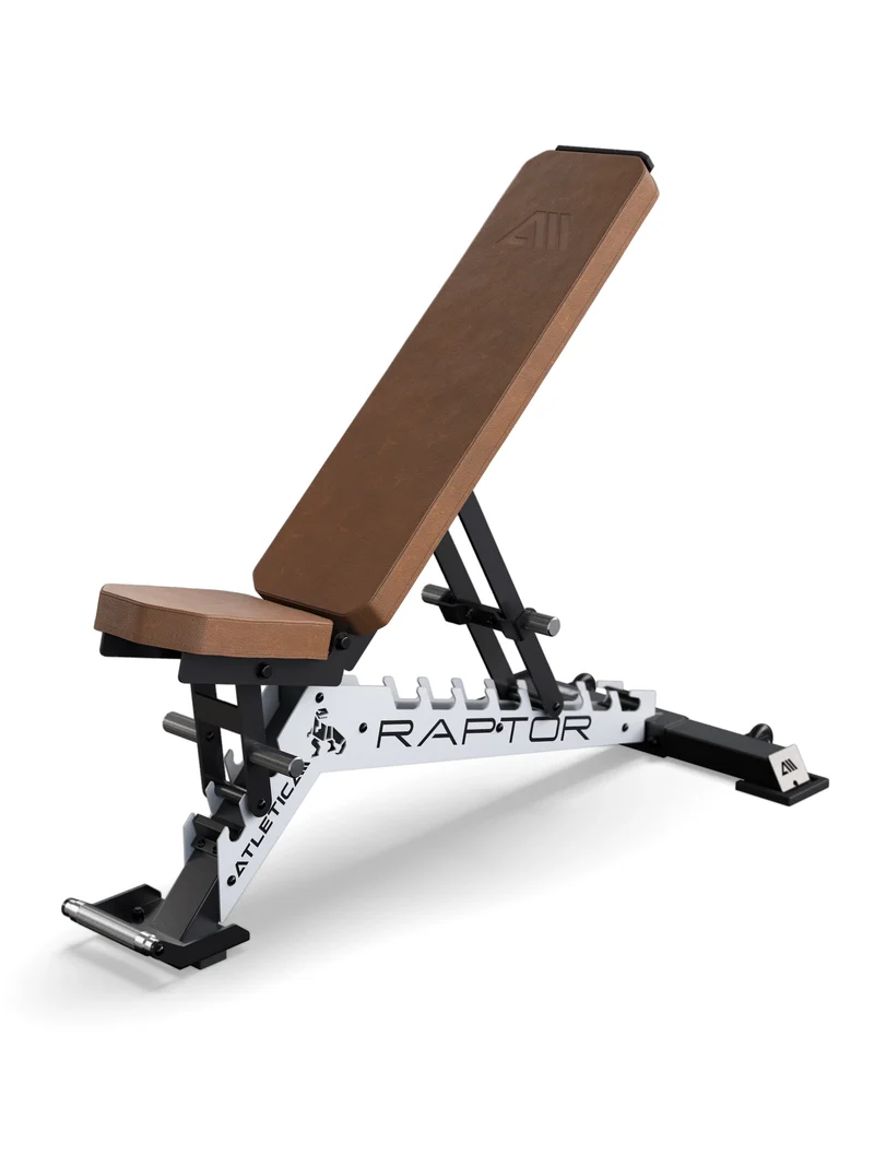 Raptor Max | Sponge | Leder Braun | Zahnplatte Weiß