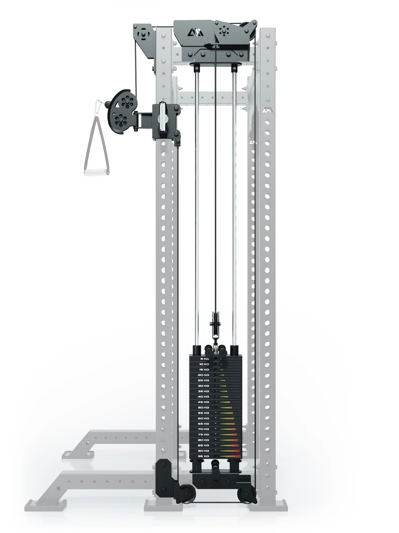 R8 Bradley | 95kg Kabelzug Anbau | Rechts | 42cm Crossbar | Position 1