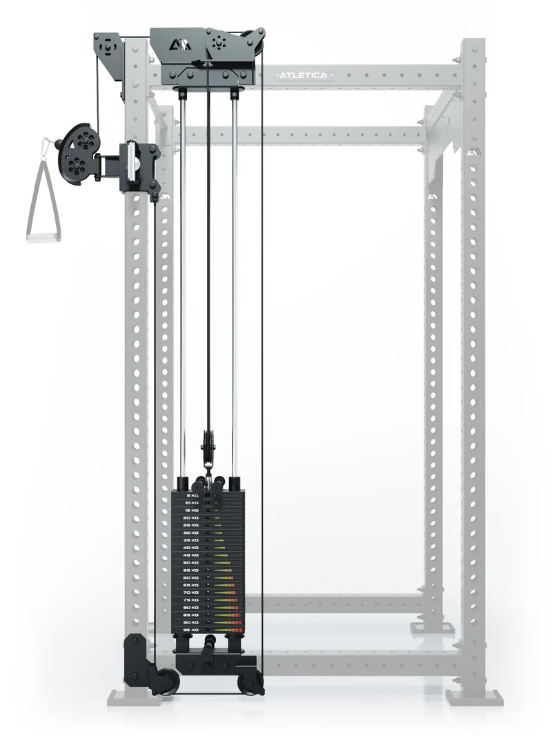 R8 Bradley | 95kg Kabelzug Anbau | Rechts | 108cm Crossbar | Position 1