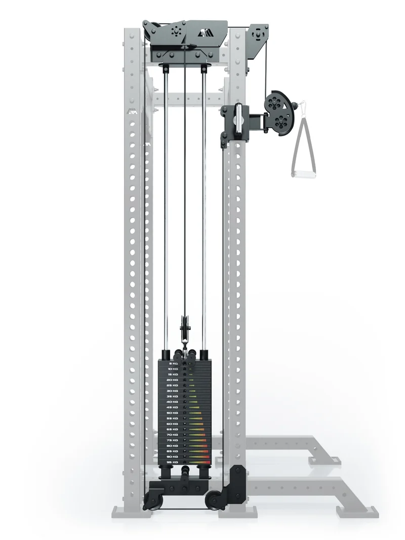 R8 Bradley | 95kg Kabelzug Anbau | Links | 42cm Crossbar | Position 1