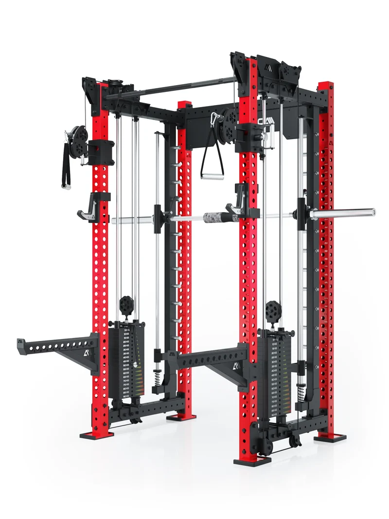R8 Bradley Combat Mittel | 2x95kg Weight Stack | Sportscar Red