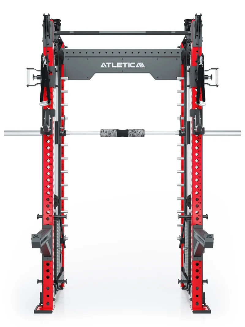 R8 Bradley Combat Mittel | 2x95kg Weight Stack | Sportscar Red