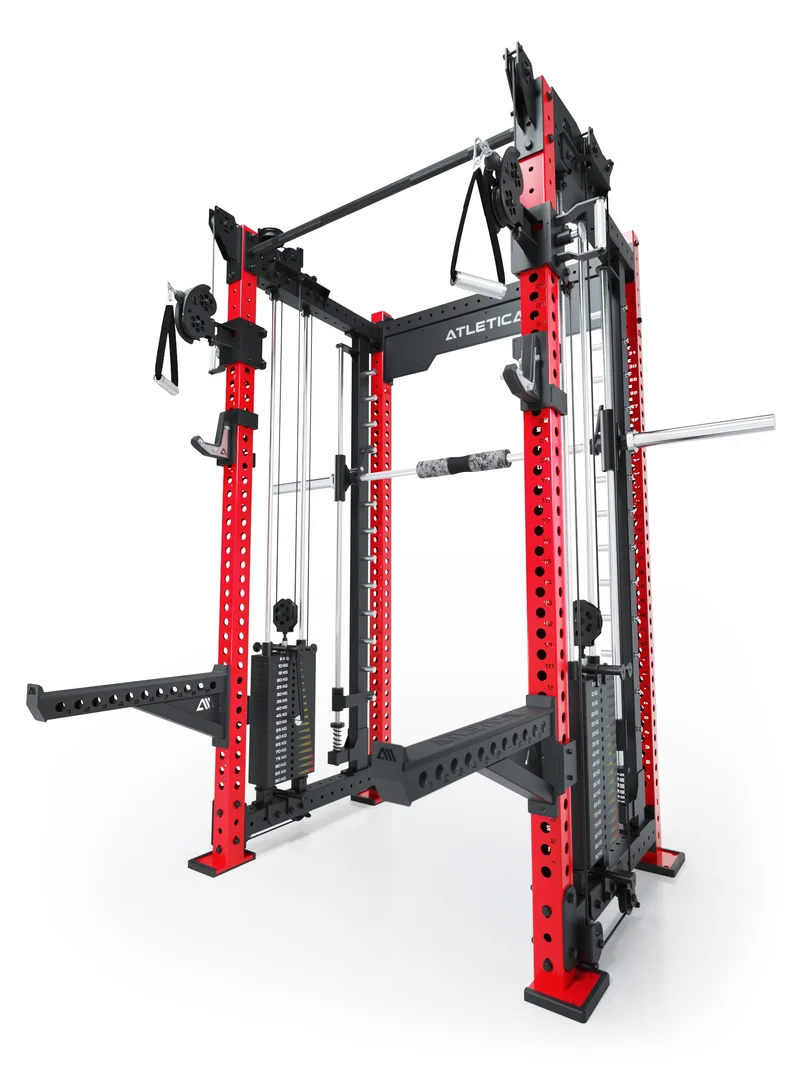 R8 Bradley Combat Mittel | 2x95kg Weight Stack | Sportscar Red