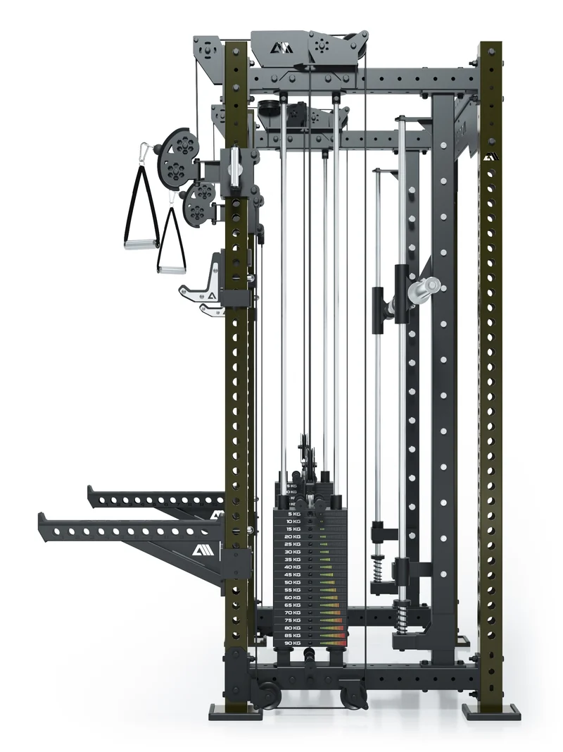 R8 Bradley Combat Mittel | 2x95kg Weight Stack | Military Green