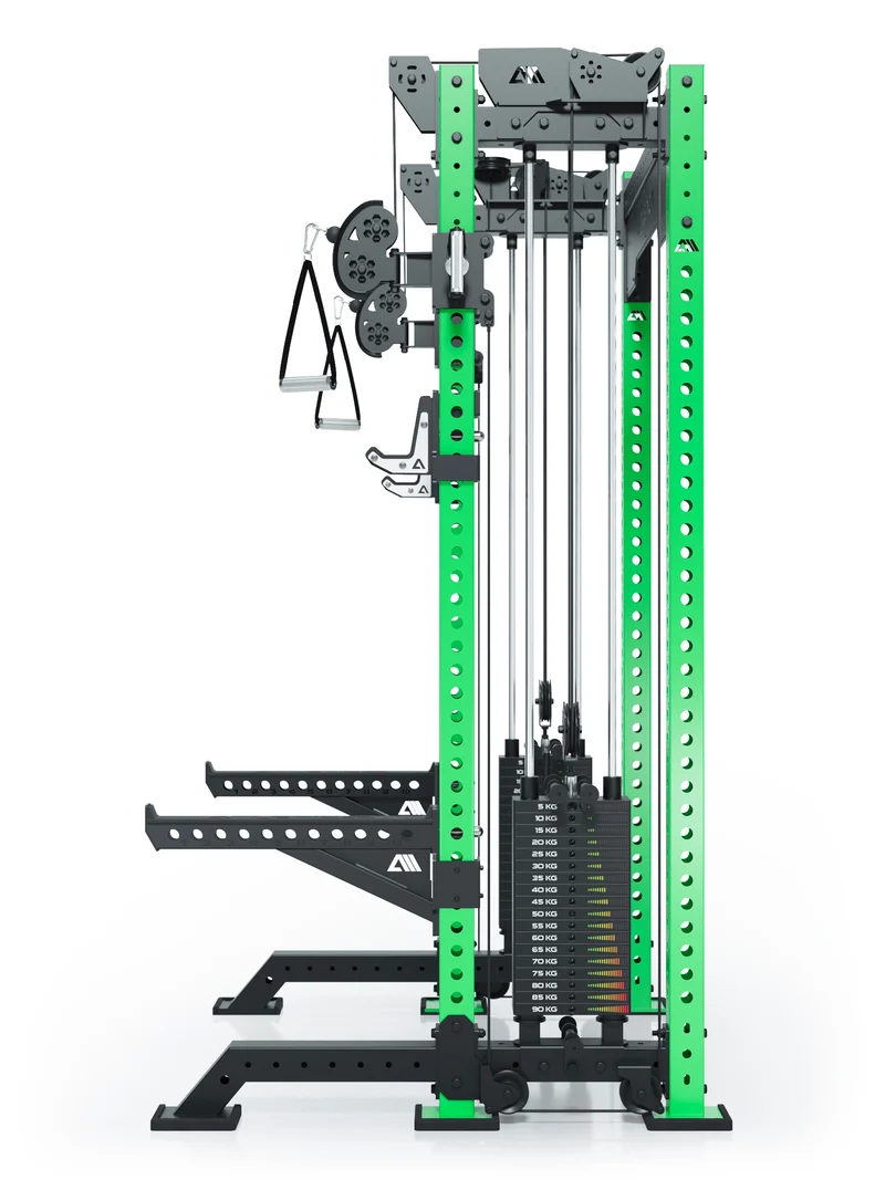R8 Bradley Kurz | 2x95kg Weight Stack | Electric Green