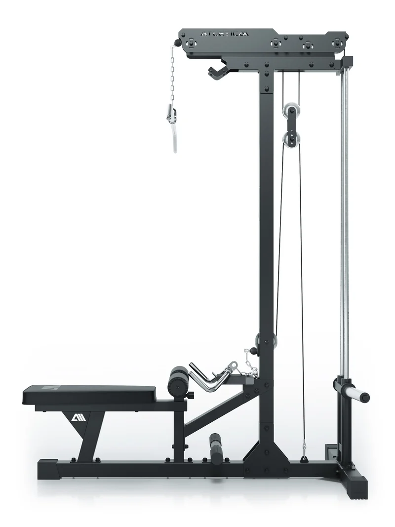 Latzug und Ruderstation Plate Loaded SET | Bumper Plates 90kg