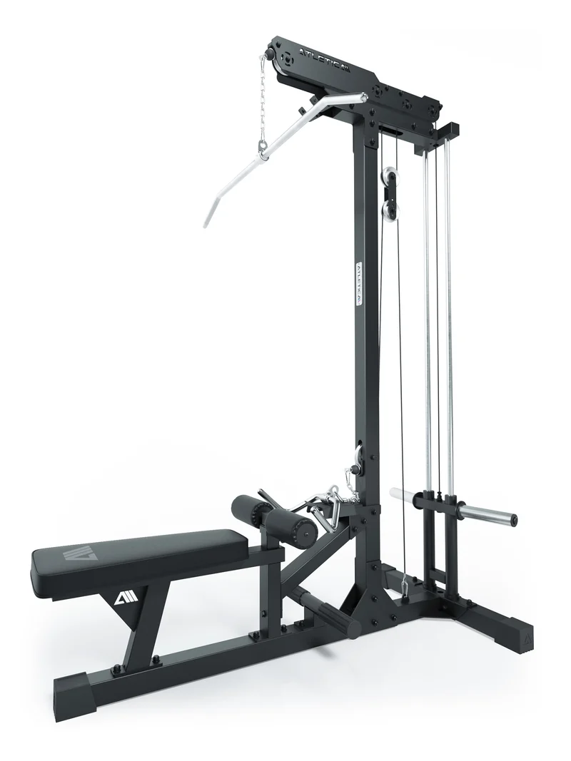 Latzug und Ruderstation Plate Loaded SET | Bumper Plates 90kg
