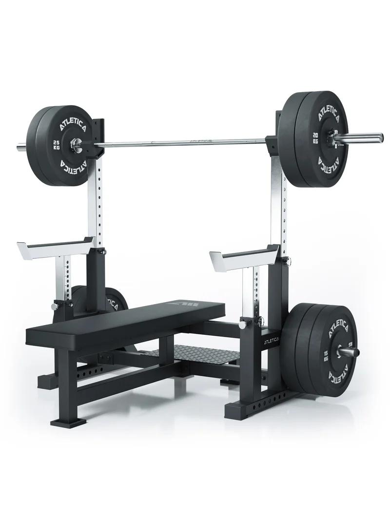 B15 Starter Set | Gamma Chrome | 220kg Plates | Hexagon 2.5-25kg