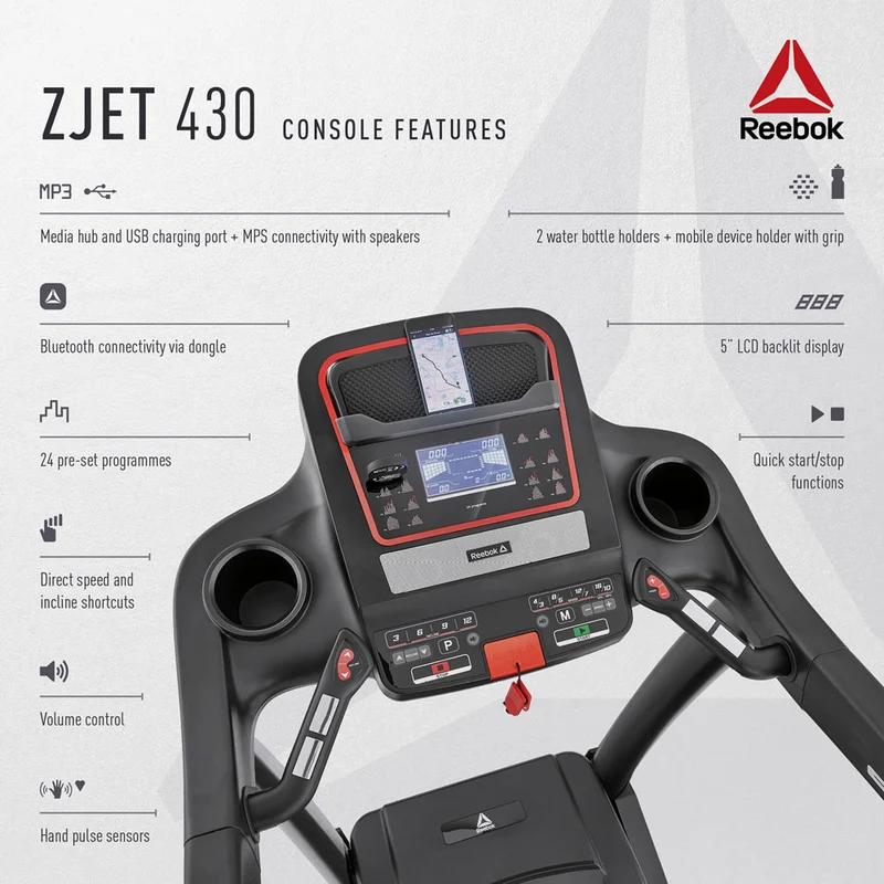 Reebok ZJET 430 Bluetooth Laufband