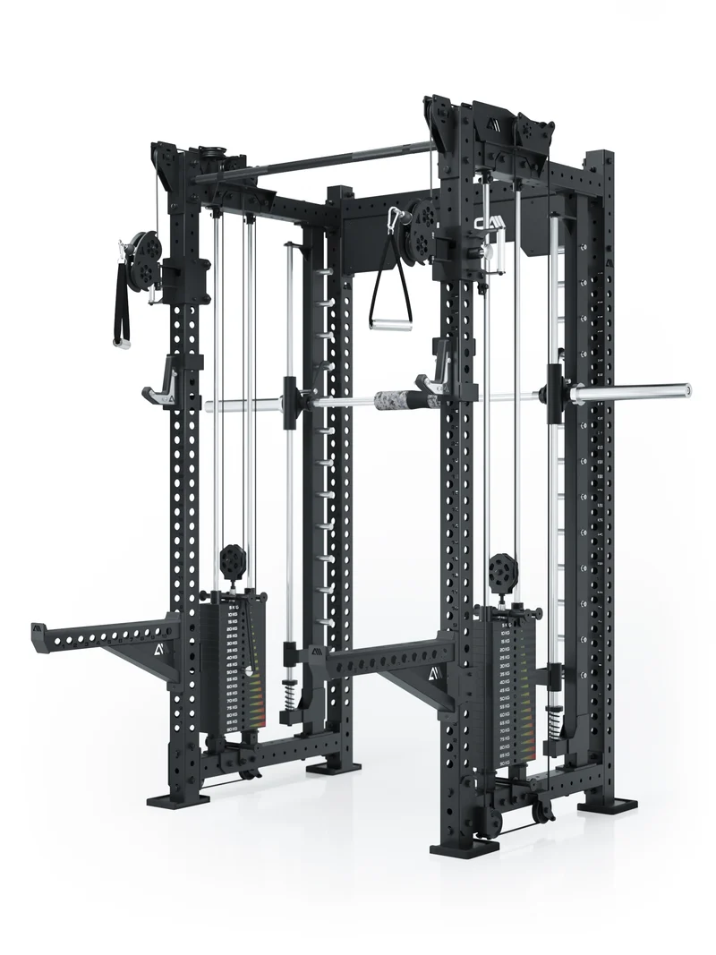 R8 Bradley Combat Mittel | 2x95kg Weight Stack | Schwarz
