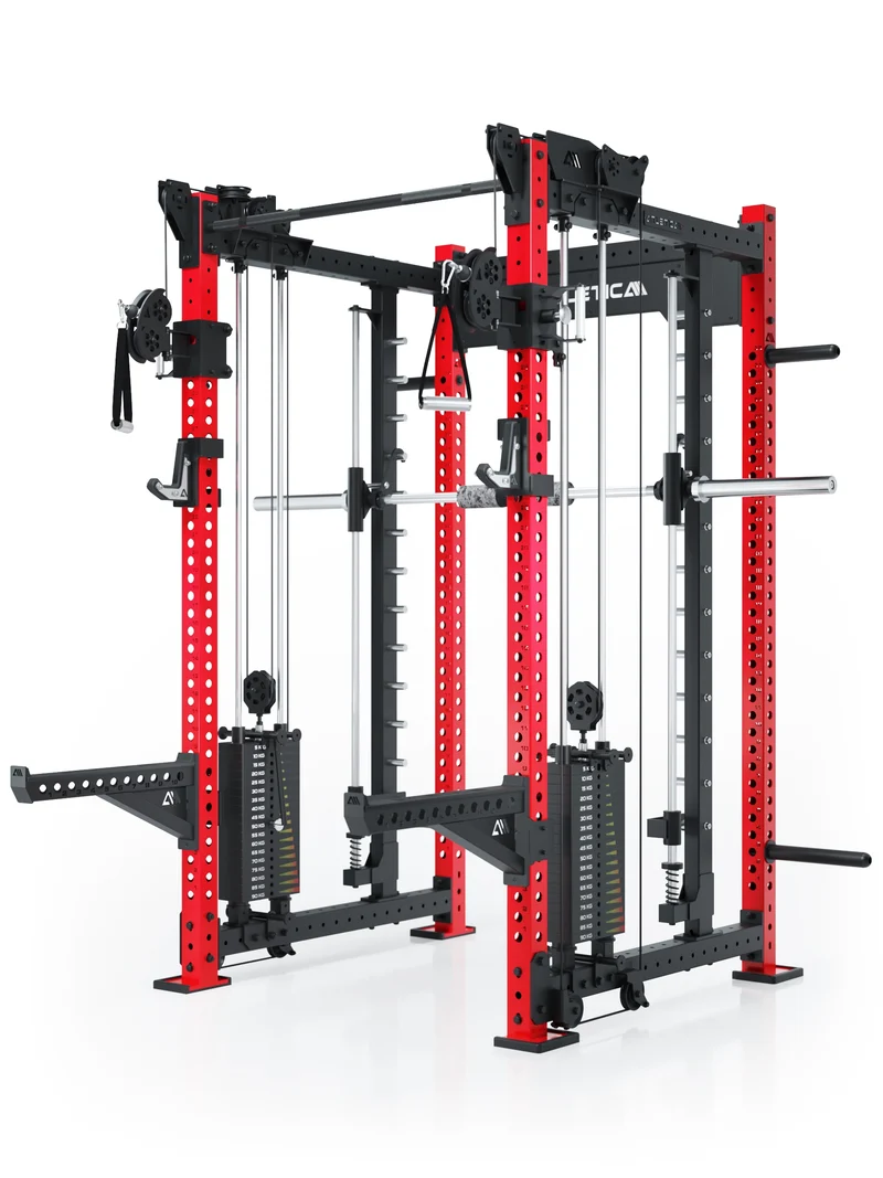 R8 Bradley Combat Lang | 2x95kg Weight Stack | Sportscar Red