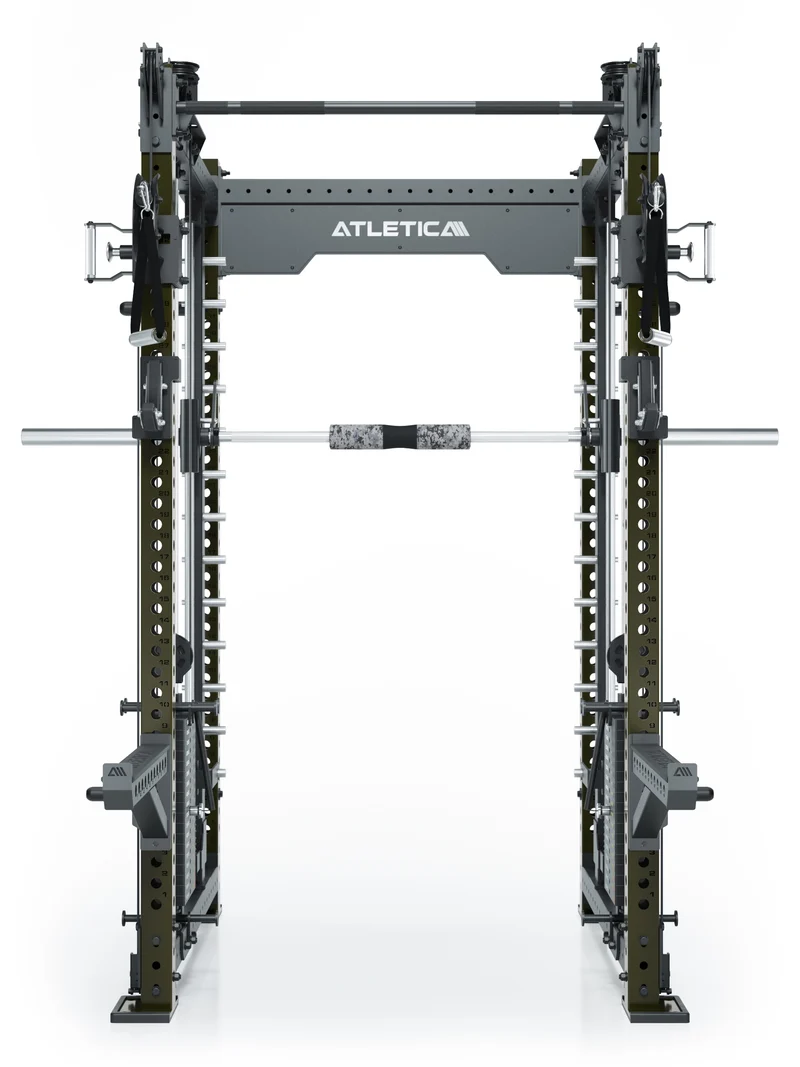 R8 Bradley Combat Lang | 2x95kg Weight Stack | Military Green